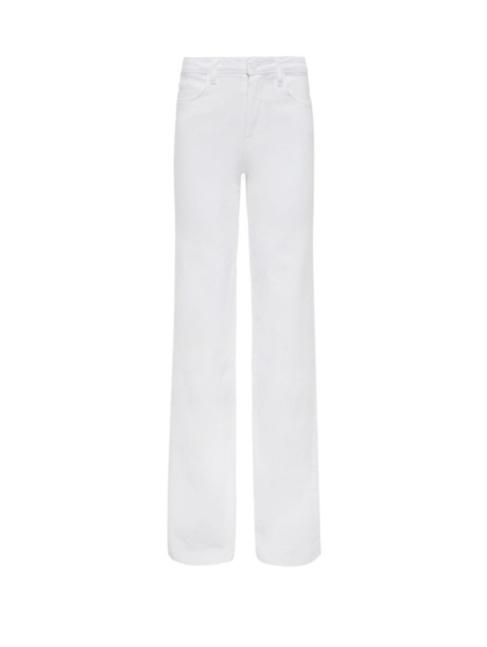 L'AGENCE Strechy  wide-leg High-Rise blanc white jeans RN# 126654 Size 28 - Picture 4 of 16